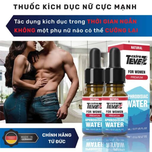 Combo 2 Chai Extra Tevez - Thuốc kích dục nữ cực mạnh của Đức