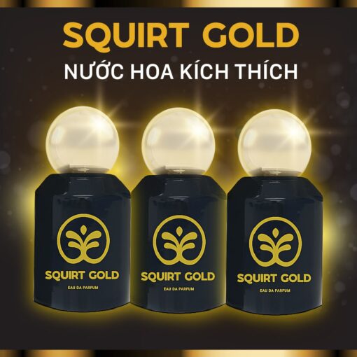 Combo 3 Chai Squirt Gold - Nước hoa kích dục nữ tăng ham muốn chỉ trong vài phút