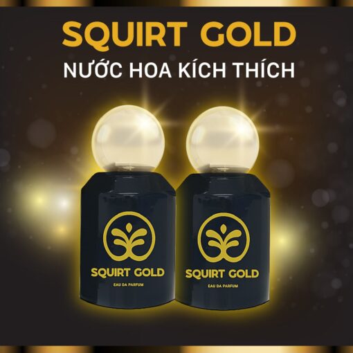 Combo 2 Chai Squirt Gold - Nước hoa kích dục nữ tăng ham muốn chỉ trong vài phút