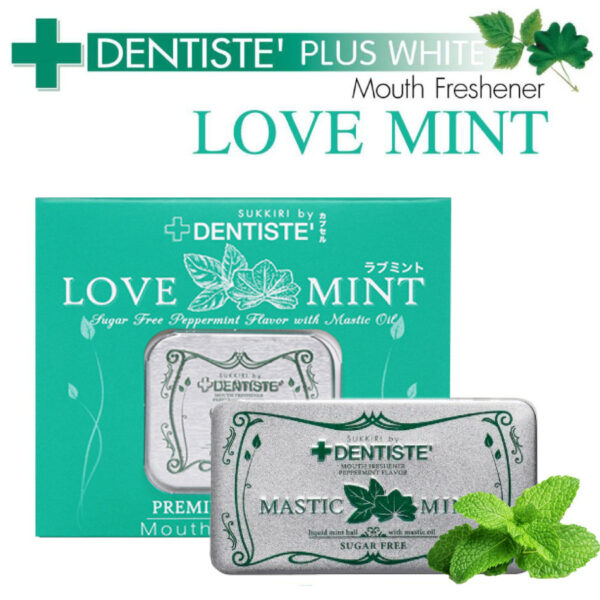 Kẹo Phòng The Bạc Hà Dentiste Sukkiri Love Mint Nhật Bản - Kẹo Dentiste Quan Hệ Miệng Phê